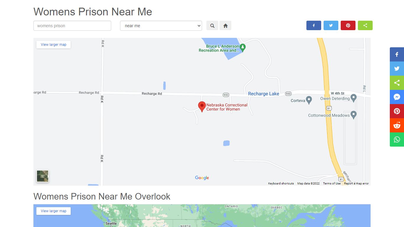 Womens Prison Near Me